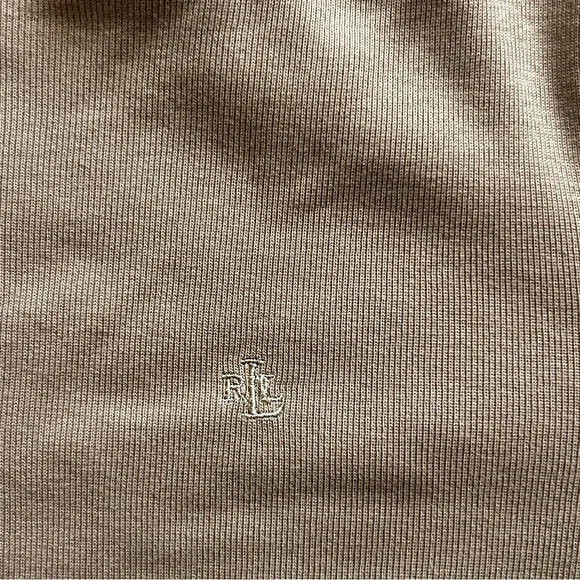 Lauren Ralph Lauren Petite Long Sleeve Crewneck Tee - Picture 6 of 9